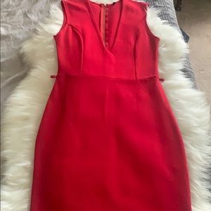 Red dress